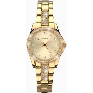 Sekonda Sekonda Day To Night Ladies Watch   Gold Case & Alloy Bracelet with Champagne Dial   2020