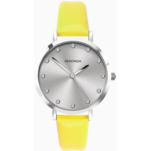 Sekonda Sekonda Ladies Watch   Silver Case & PU Strap with Silver Dial   40010