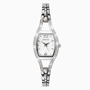 Sekonda Sekonda Cocktail Ladies Watch   Silver Case & Alloy Bracelet with Silver White Dial   4191