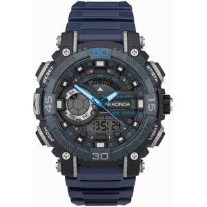 Sekonda Sekonda Malvern Digital Men’s Watch   Navy Plastic Case & Strap with Navy Dial   30167