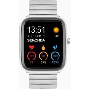 Sekonda Sekonda Motion Plus Smart Watch   Silver Alloy Case & Stainless Steel Bracelet   30221