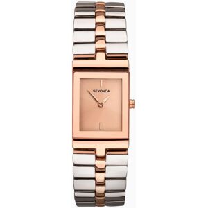 Sekonda Sekonda Ladies Dress Watch   Rose Gold Case & Alloy Bracelet with Rose Dial   40319