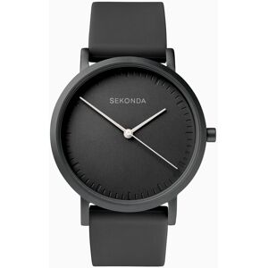 Sekonda Sekonda Palette Ladies Watch   Black Case & Silicone Strap with Black Dial   40389