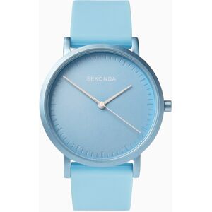 Sekonda Sekonda Palette Ladies Watch   Sky Blue Case & Silicone Strap with Sky Blue Dial   40393