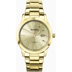 Sekonda Sekonda Taylor Ladies Watch   Gold Case & Stainless Steel Bracelet with Champagne Dial   40428