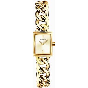 Sekonda Sekonda Claudia Ladies Watch   Gold Case & Brass Bracelet with Champagne Dial   40519