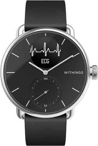 Refurbished: Withings HWA09 Activity Tracker Hybrid Watch (38mm) - Black, B