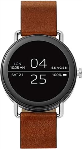Refurbished: Skagen SKT5003 Falster 1 Smartwatch Black/Brown Leather, B