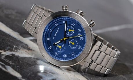 Groupon Goods Global GmbH Morphic M78 Series Chronograph Bracelet Watch with Date With Free Delivery