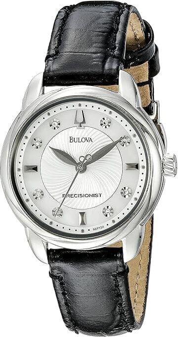 DailySale Bulova Women's 96P124 Precisionist Brightwater Leather Strap Watch