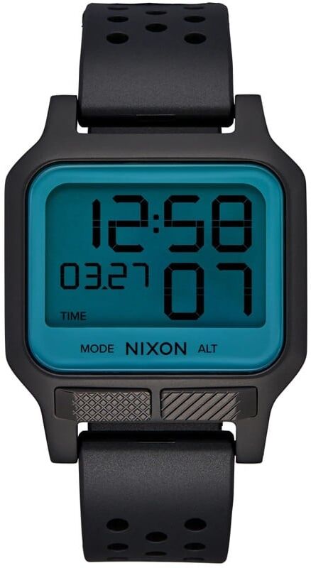 Nixon Heat Watch - black/aqua positive