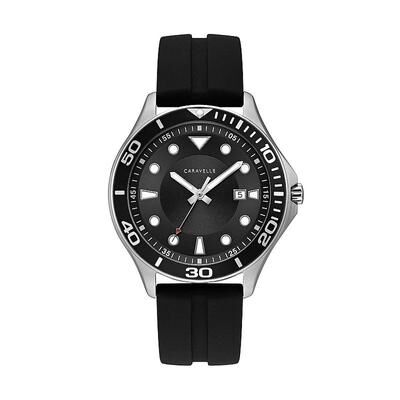 Caravelle by Bulova Men's Watch - 43B154, Size: Large, Black