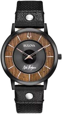 Bulova Men's Nile Rodgers Annivesary Watch, Size: Large, Black