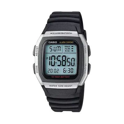 Casio Men's Classic Digital Chronograph Watch - W96H-1AV, Grey