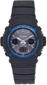 Casio Men's G-Shock Analog & Digital Atomic Solar Watch - AWGM100A-1A, Black