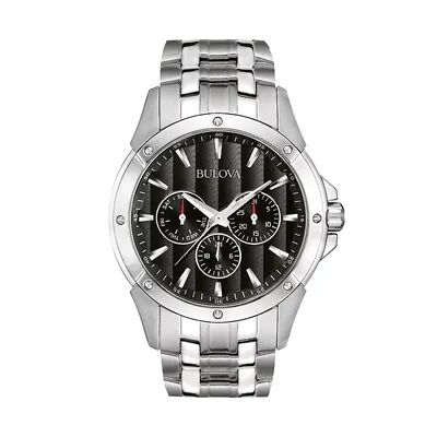 Bulova Stainless Steel Watch - 96C107 - Men, Men's, Grey