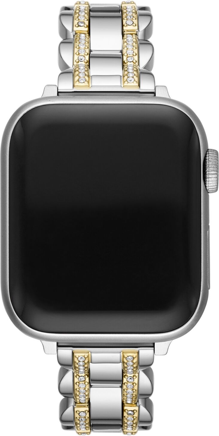 kate spade new york Pave Glitz Two-Hand Two-Tone Stainless Steel Bracelet Band for Apple Watch, 38mm, 40mm, 41mm - Multicolor