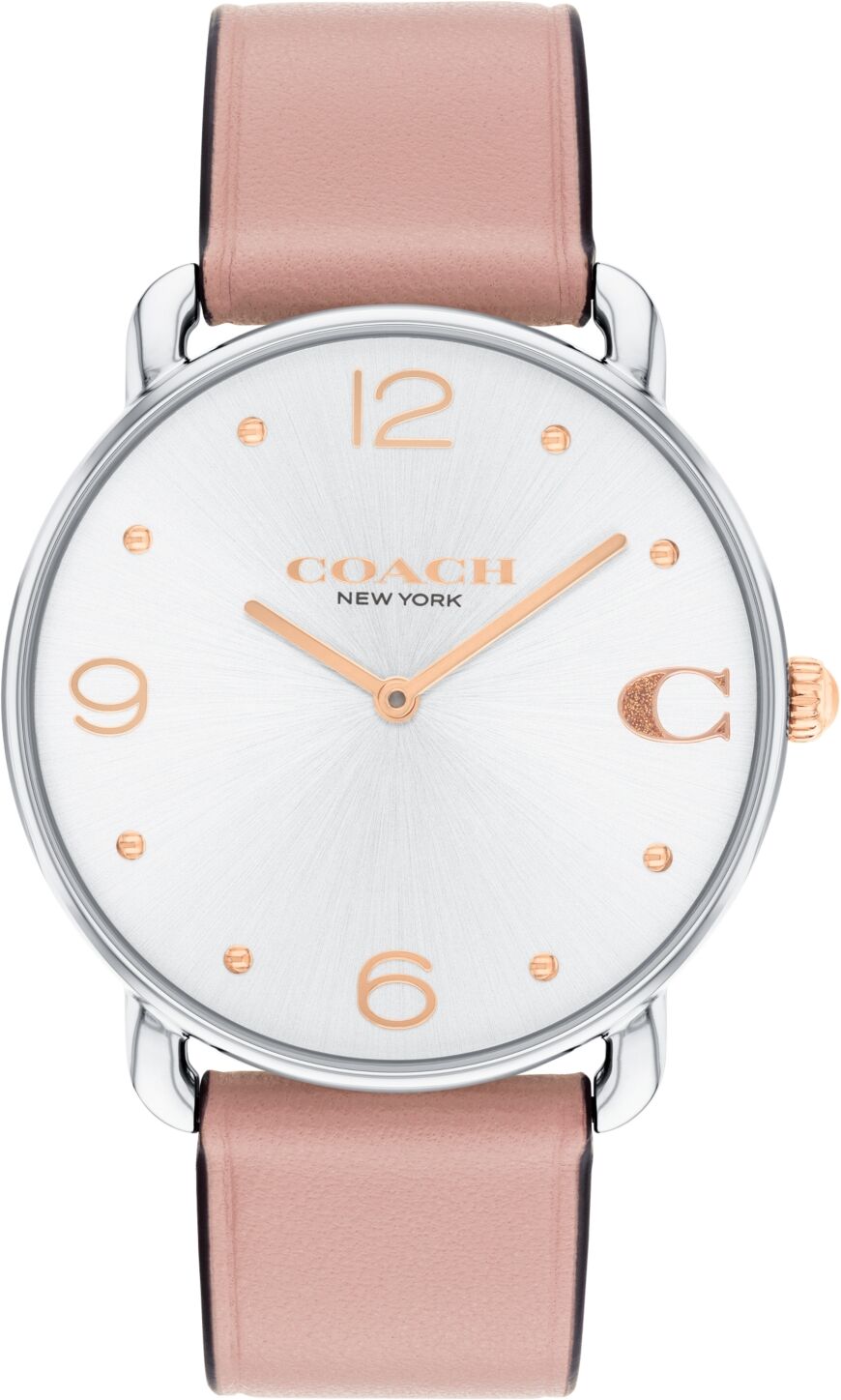 Coach Women's Elliot Blush Leather Strap Watch, 36mm - Blush