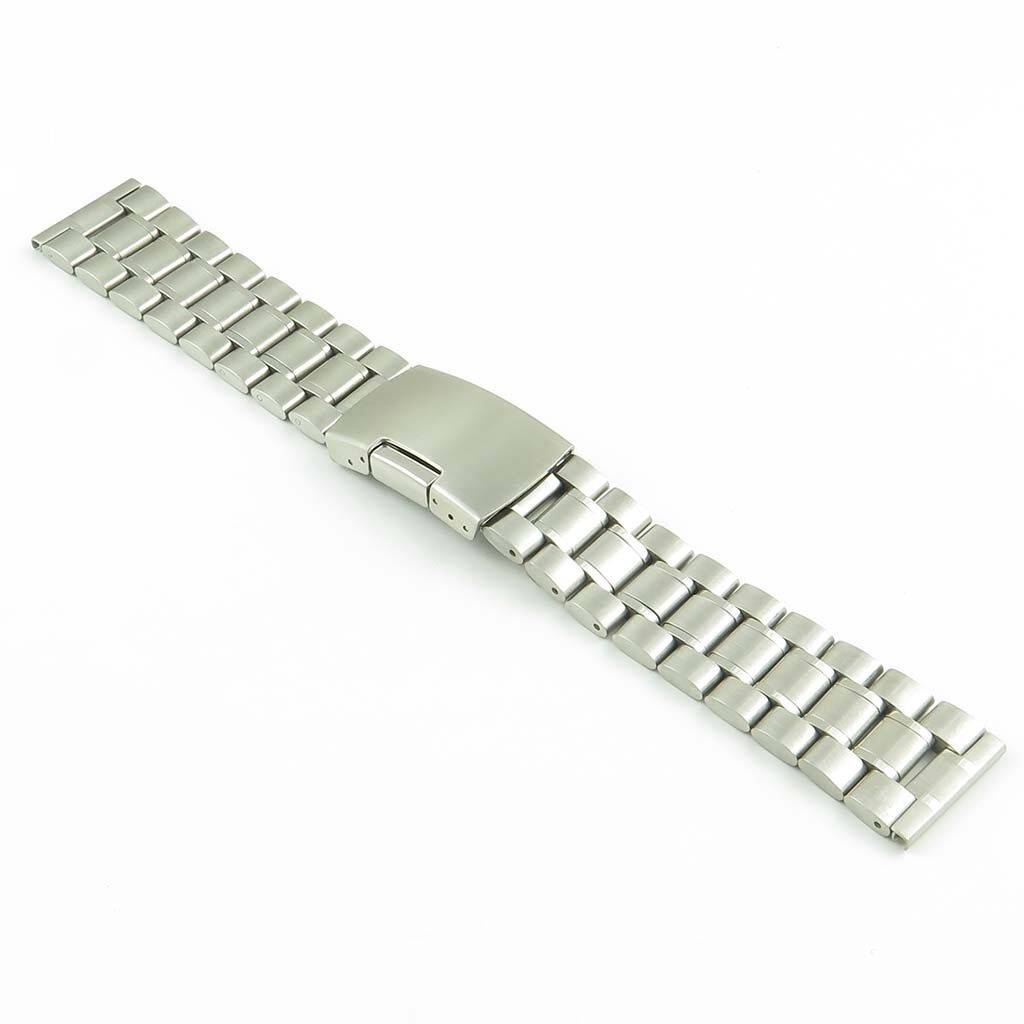 Strapsco Stainless Steel Oyster Strap for Samsung Galaxy Watch 3