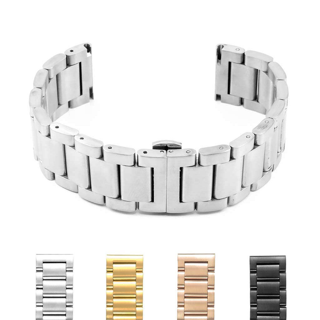 Strapsco Stainless Steel Bracelet for Samsung Galaxy Watch Active2