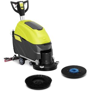 ULSONIX Industrial Floor Scrubber Cleaner Walk-Behind Scrubber Machine Ø45.5cm 1600m2/hr