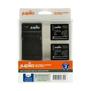 Jupio Kit DMW-BLG10E + Single Charger