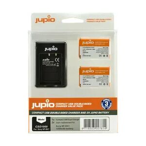 Jupio Value Pack 2x NP-BX1 + Compact USB