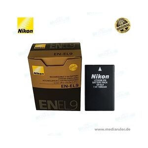 MediaRuler Nikon EN-EL9 Li-Ion Akku 7,4V 1000mAh für D40/D60