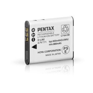 Pentax D-LI92 Lithium-Ion (Li-Ion) 925 mAh