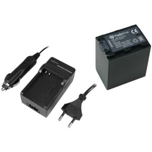 Trade-shop - angebot im set: Kamera Li-Ion Akku 2000mAh + Ladegerät mit Kfz Adapter ersetzt Sony NP-FP30 NP-FP50 NP-FP51 NP-FP60 NP-FP61 NP-FP70