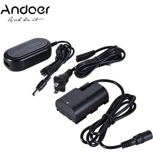 Andoer Eu-Stecker Ack-E6 Lp-E6 Lp-E6n Akku-Adapter Für Canon Eos 5ds 5ds R 5d Dslr