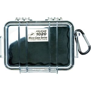Pelican 1020 Micro Case (Schwarz/Transparent)