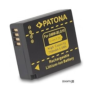 Patona Batteri för Panasonic DMW-BLG10 750mAh 7.2V