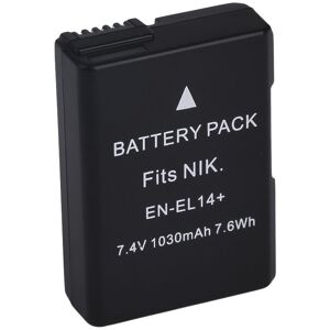 MTK EN-EL14 Li-ion batteri til Nikon D3100 D5100 Coolpix P7000 P7800 osv