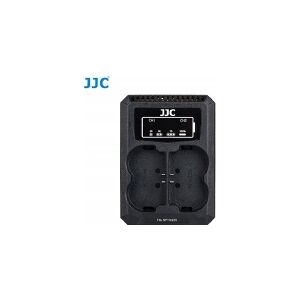 JJC Camera Charger Dual Usb Charger til Fujifilm Fuji Np-w235 Npw235