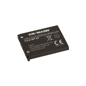 ANSMANN-ENERGY ANSMANN A-Fuji NP 45 - Batteri - Li-Ion - 650 mAh - for Fujifilm FinePix JV500, JX580, JX680, JZ200, JZ250, T410, T500, T550, XP60  Instax Mini 90