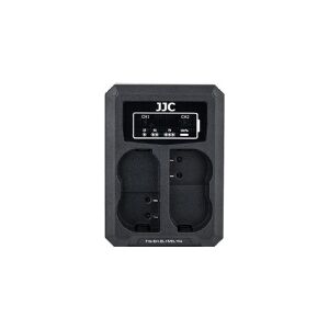 JJC Camera Charger Dual Channel Usb Charger til Nikon En-el15 / En-el15a / En-el15b