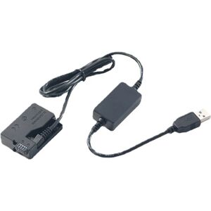 Strømadapter DR-E8 LP-E8 ACK-E8 Dummy Batteri Strøm til 550D 600D 650D 700D T2i Kameraer USB Drive Kabel