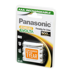 Panasonic Pile rechargeable préchargée AAA - Publicité