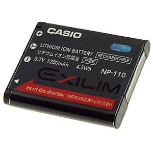 Casio Batterie d'origine  NP-110 Genuine Original Battery Akku - Publicité