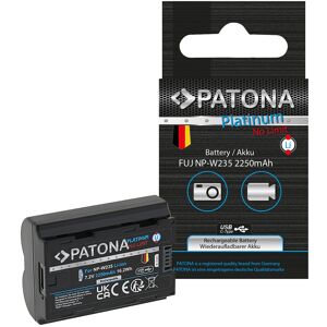 PATONA 1371 Batterie Platinium avec Entree USB-C Fuji NP-W235