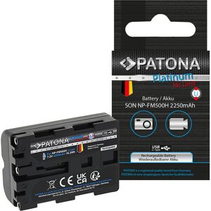 PATONA 1374 Batterie Platinium avec Entree USB-C Sony NP-FM500H