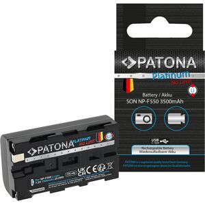 PATONA 1375 Batterie Platinium Sony NP-F550