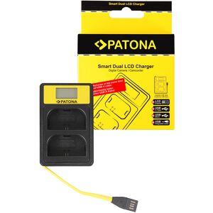 PATONA Chargeur Smart Dual LCD USB pour LP-E6N