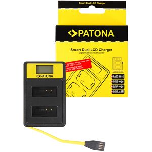 PATONA Chargeur Double LCD USB-A/USB-C pour Canon LP-E12 / LPE12