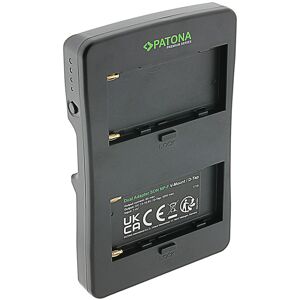 PATONA Premium Adaptateur V-Mount pour 2x Batteries Sony NP-F