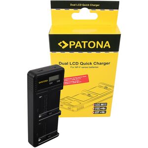 PATONA Chargeur Dual LCD USB pour Sony F550/F750/F970...