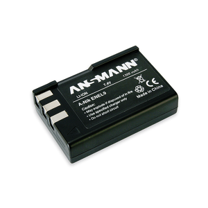 Ansmann Batterie photo numerique type Nikon EN-EL9 Li-ion 7.4V 1300mAh - Publicité