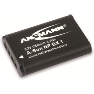 Ansmann Batterie photo numerique type Sony NP-BX1 Li-ion 3.7V 1000mAh - Publicité