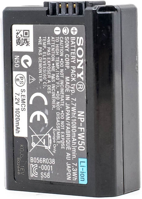 Sony NP-FW50 Battery (Condition: Good)